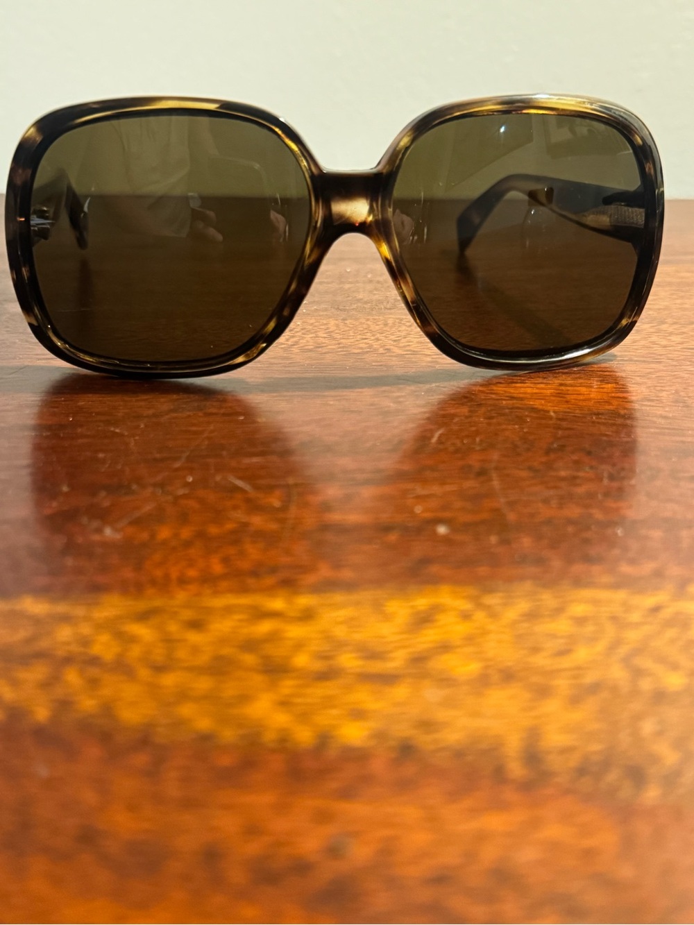Women’s Vintage French Oversized Tortoiseshell Sunglasses - Brown Lenses